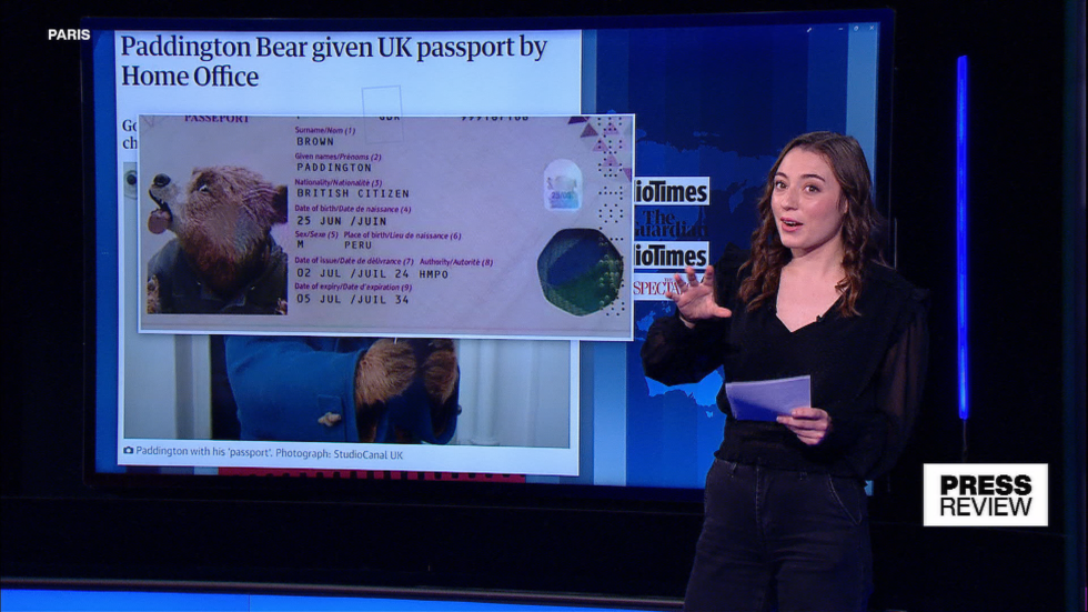 At last a passport for Britain's (probably) favourite bear Press Review